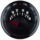 Autometer American Muscle 52mm Short Sweep Electric 18V Voltmeter Gauge thumbnail 2