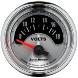 Autometer American Muscle 52mm Short Sweep Electric 18V Voltmeter Gauge thumbnail 4
