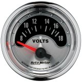 Autometer American Muscle 52mm Short Sweep Electric 18V Voltmeter Gauge thumbnail 9