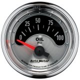 Autometer American Muscle 52mm Short Sweep Electric 100PSI Oil Pressure Gauge thumbnail 3