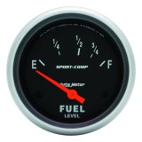 Autometer Sport-Comp 2 5/8in 24ohm-33ohm Fuel Level Gauge thumbnail 2