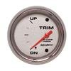 Autometer Marine Chrome Gauge 2-5/8in Electric Trim Level Gauge 0OHM Down - 90OHM Up thumbnail 6