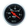 Autometer Sport-Comp 2-1/16in. 30 IN HG Mechanical Vacuum Gauge thumbnail 6