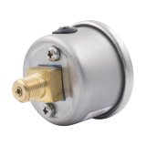 Autometer AutoGage 1.5in Liquid Filled Mechanical 0-2000 PSI Fuel Pressure Gauge - White thumbnail 6