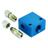Autometer Transmission Line Adapter Fitting for 5/16in O.D. Tubing 1/2in NPTF thumbnail 3