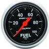 Autometer Sport-Comp 52mm 0-100 PSI Electronic Fuel Pressure Gauge thumbnail 6