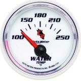 Autometer C2 2-1/16in Electric 100-250 Deg F Water Temperature Gauge thumbnail 2