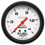 Autometer Phantom 2 5/8in 15psi Mechanical w/ Isolator Fuel Pressure Gauge thumbnail 1