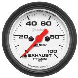 Autometer Phantom 2 1/16 100psi Digital Stepper Motor Exhaust Pressure Gauge thumbnail 1