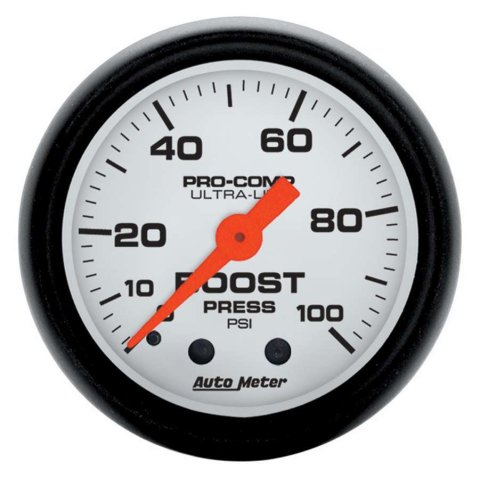 Autometer Phantom 2 1/16in 100psi Mechanical Boost Gauge thumbnail 8