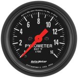 Autometer 98-02 Ram L6-5.9L Diesel A-Pillar Z-Gauge Kit Boost/EGT/Trans 35PSI / 1600 Deg / 250 Deg thumbnail 1