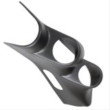 Autometer 97-02 Chevrolet Corvette Dual 2 1/16in Black 52mm Gauge Pod thumbnail 1