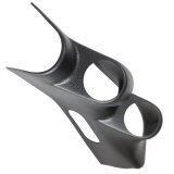 Autometer 97-02 Chevrolet Corvette Dual 2 1/16in Black 52mm Gauge Pod thumbnail 4