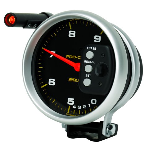 Autometer Pro-Comp 5 inch 9000 RPM Dual Range w/ Shift-Lite and Memory Tach thumbnail 9