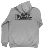 Autometer Gray Competition Pullover Hoodie - Adult Large thumbnail 2