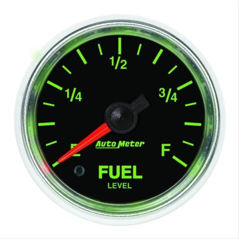 Autometer GS 2 1/16in. 0-280 Ohms Fuel Level Gauge - Stepper Motor