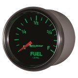Autometer GS 2 1/16in. 0-280 Ohms Fuel Level Gauge - Stepper Motor thumbnail 3