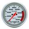 Autometer Ultra-Lite 2-5/8in 1600PSI Nitrous Pressure Gage thumbnail 6
