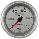 Autometer Ultra-Lite II 2 5/8in 100psi Mechanical Oil Temp Gauge thumbnail 4