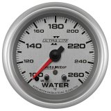 Autometer Ultra-Lite II 2-5/8in 260 Deg F Stepper Motor w/ Peak & Warn Water Temp Gauge thumbnail 2