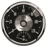 Autometer Prestige Series Black Diamond 5in Gauge Tachometer/Speedometer Combo (120mph 8k RPM) thumbnail 2