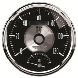 Autometer Prestige Series Black Diamond 5in Gauge Tachometer/Speedometer Combo (120mph 8k RPM) thumbnail 3