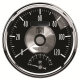 Autometer Prestige Series Black Diamond 5in Gauge Tachometer/Speedometer Combo (120mph 8k RPM) thumbnail 4