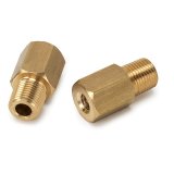 AutoMeter Stack Adapter M6X1 Female To 1/8in NPTF Male thumbnail 2