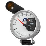 Autometer Mopar 5in / 10k RPM / Pedestal Mount White Tachometer w/ Shift Light thumbnail 2