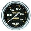 Autometer Carbon Fiber 66.7mm 100 PSI Mechanical Oil Pressure Gauge thumbnail 6