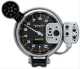 Autometer Tachometer 0-9000 RPM Carbon Fiber Pro-Stock Pedestal w/ Super Lite & Peak Mem 5in (127mm) thumbnail 1