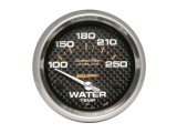 AutoMeter Gauge Water Temp 2-5/8in (66.7mm) 100-250F Electric Carbon Fiber thumbnail 5