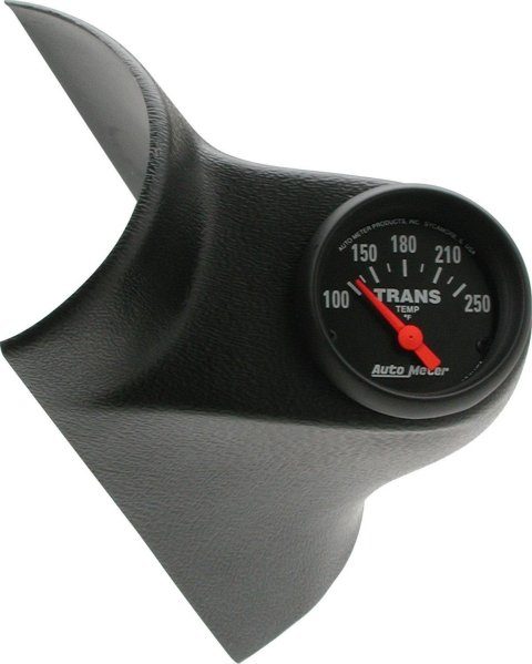 Autometer Z Series 52.4mm 100-250 Degrees F Transmission Gauge & Gauge Pillar Mount thumbnail 3