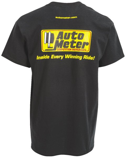 Autometer Black Competition Instruments T-Shirt - Large