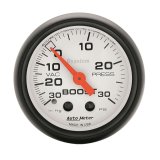Autometer Phantom 52mm 30 PSI Mechanical Boost Gauge thumbnail 2