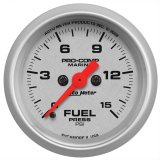 Autometer Marine 2-1/16in 15 PSI Digital Stepper Motor Fuel Pressure Gauge thumbnail 1