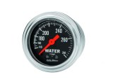 Autometer Traditional Chrome Mechanical Water Temperature 2 1/16in 140-280 F Gauge thumbnail 9