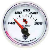 Autometer C2 Electric Oil Temperature 2 1/16in 140-300 F Gauge thumbnail 4