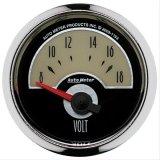Autometer Cruiser Voltmeter 2 1/16in 18V Electric Gauge thumbnail 1