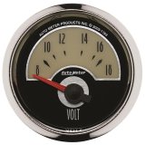 Autometer Cruiser Voltmeter 2 1/16in 18V Electric Gauge thumbnail 7