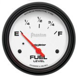 Autometer Phantom Fuel Level 2 5/8in 0 ohm to 90 ohm Electric Gauge thumbnail 2