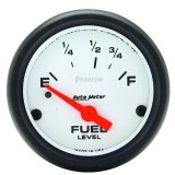 Autometer Phantom Fuel Level 2 5/8in 0 ohm to 90 ohm Electric Gauge thumbnail 4