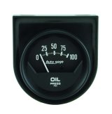 Autometer Auto Gauge 2in 100 psi Mechanical Short Sweep Black Oil Pressure Gauge thumbnail 8
