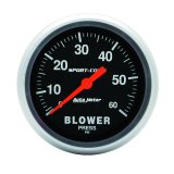 Autometer Sport Comp Mechanical 2 5/8in 60 psi Blower Pressure Gauge thumbnail 3