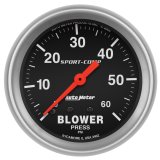 Autometer Sport Comp Mechanical 2 5/8in 60 psi Blower Pressure Gauge thumbnail 4