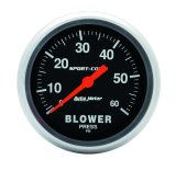 Autometer Sport Comp Mechanical 2 5/8in 60 psi Blower Pressure Gauge thumbnail 8