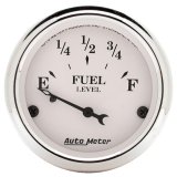 Autometer 2-1/16in 0-90 Fuel Level Air-Core GM Old Tyme White Gauge thumbnail 2