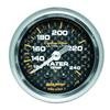 Autometer Carbon Fiber 52mm 120-240 Deg F Mechanical Water Temp Gauge thumbnail 7