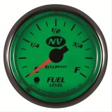AutoMeter Gauge Fuel Level 2-1/16in. 0-280 Ohm Programmable NV thumbnail 2