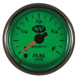 AutoMeter Gauge Fuel Level 2-1/16in. 0-280 Ohm Programmable NV thumbnail 7